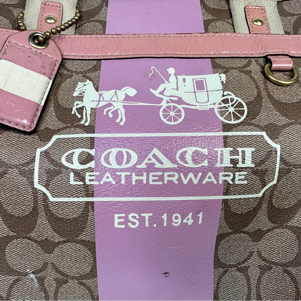 Coach Leatherware Diaper Bag - Picture 2 of 6